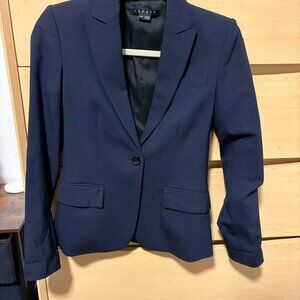 Theory Navy Blue Blazer (00)